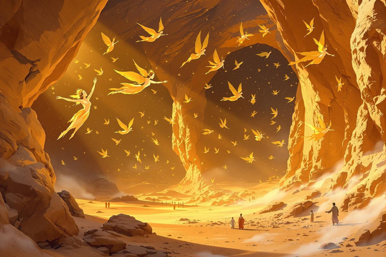 ai短剧吧成功案例 - 敦煌莫高窟《丝路飞天》文化传承短剧
