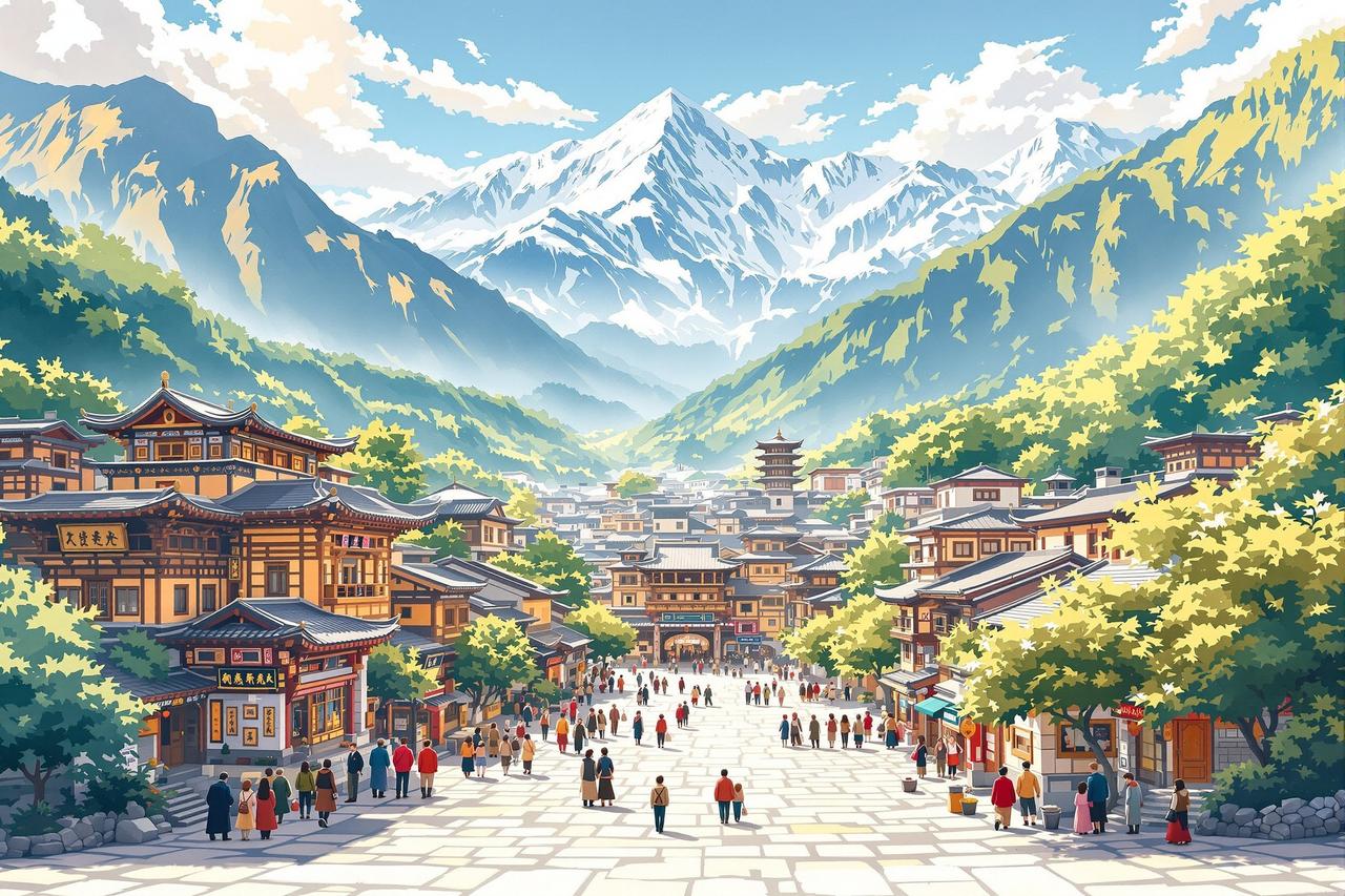 ai短剧吧成功案例 - 丽江古城《一米阳光》民族风情短剧