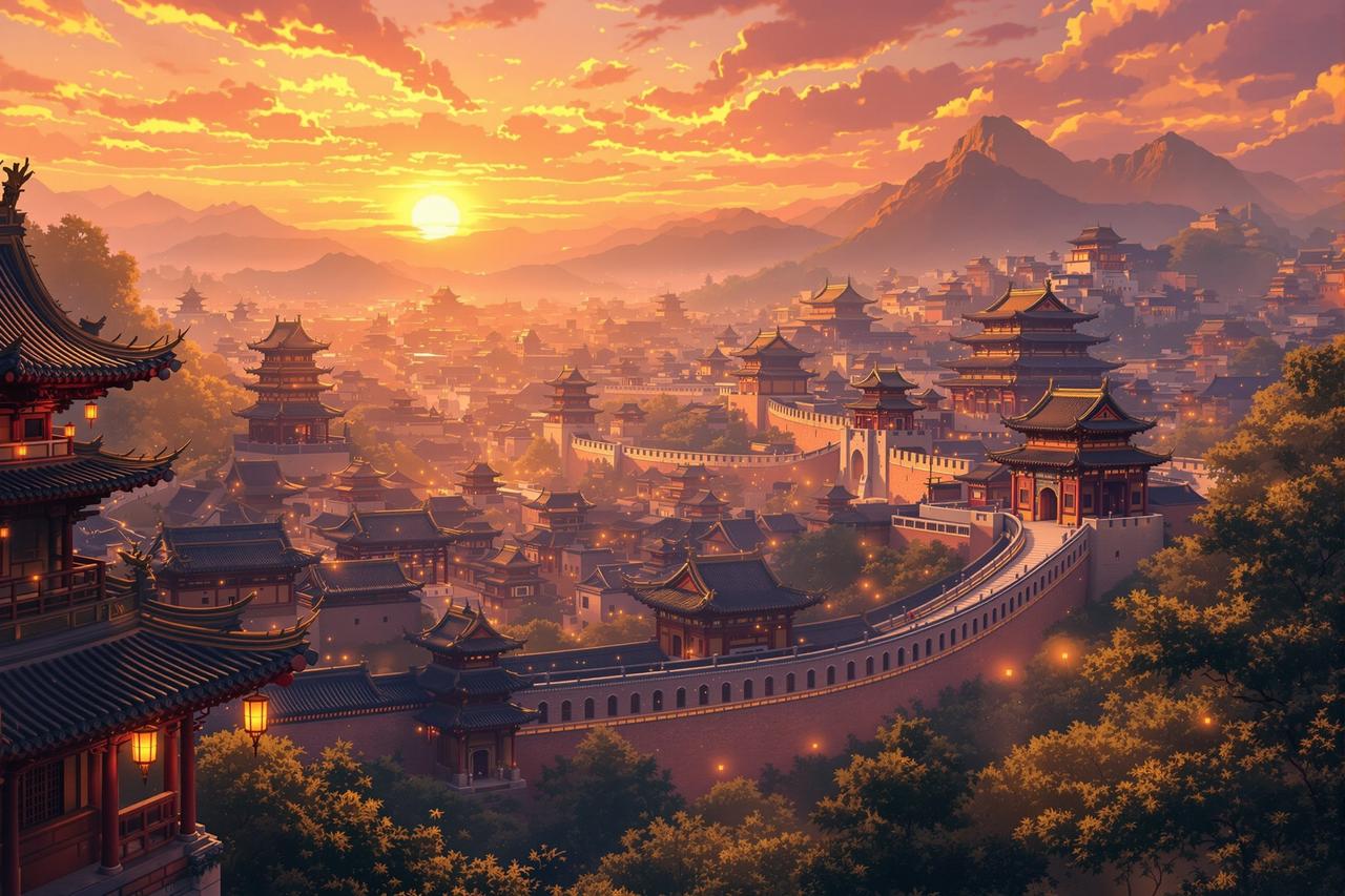 ai短剧吧 - 西安古城《长安十二时辰》短剧联动 ai短剧吧成功案例 - 西安古城《长安十二时辰》短剧联动